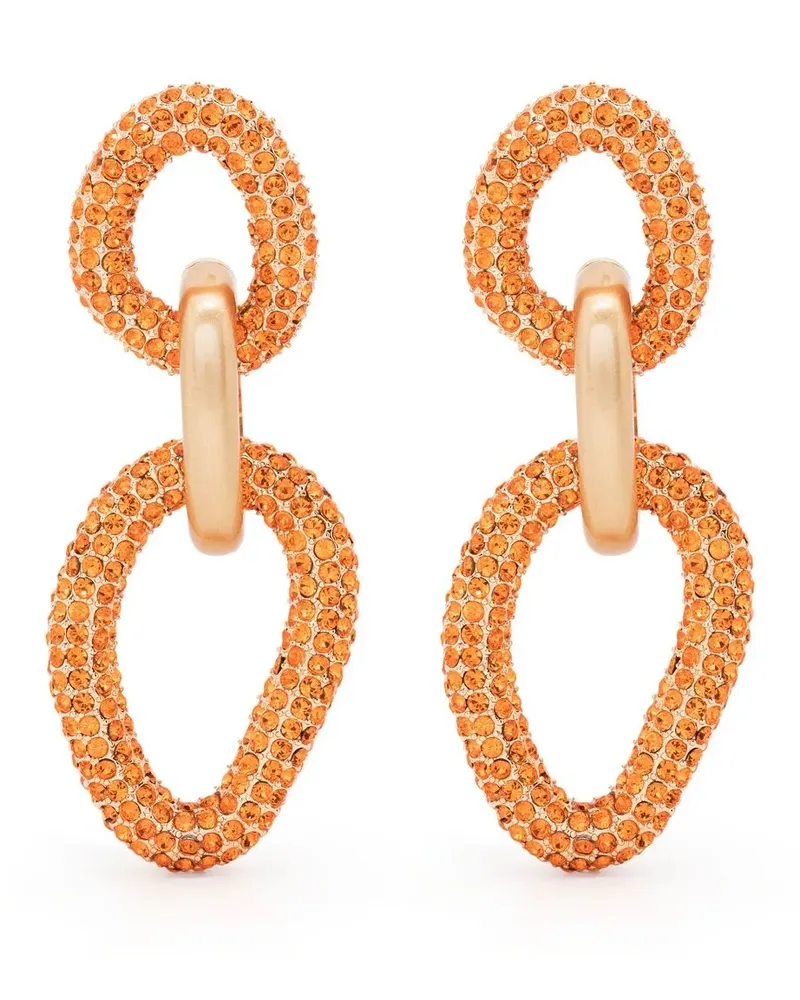 Cult Gaia Hängeohrringe mit Kristallen - Gold Gold