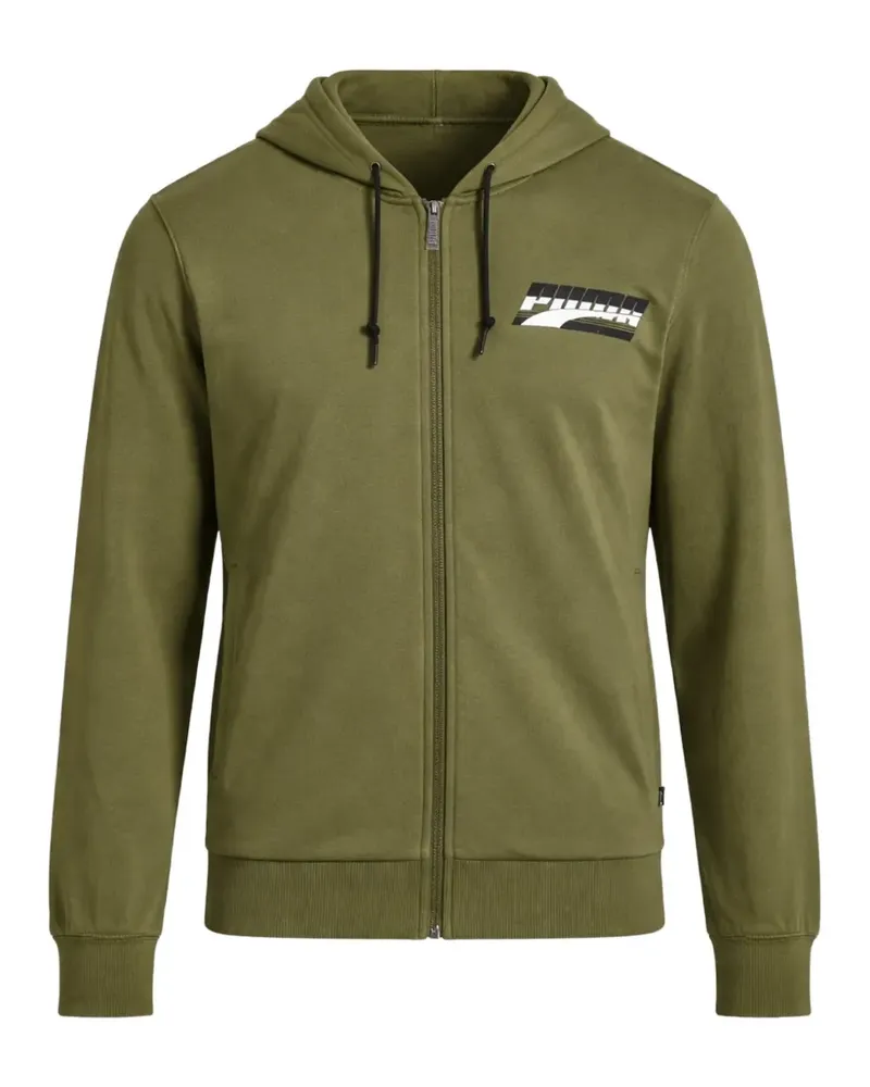 Puma Kapuzenjacke mit Print - Grün Grün