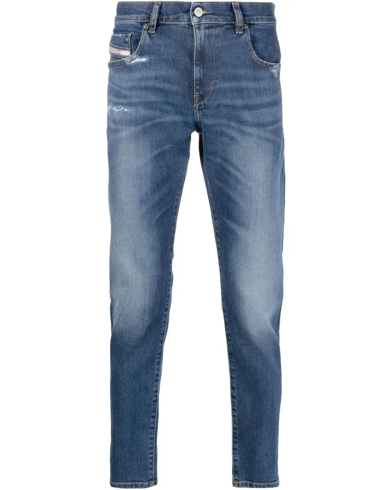 Diesel D-Strukt Slim-Fit-Jeans - Blau Blau