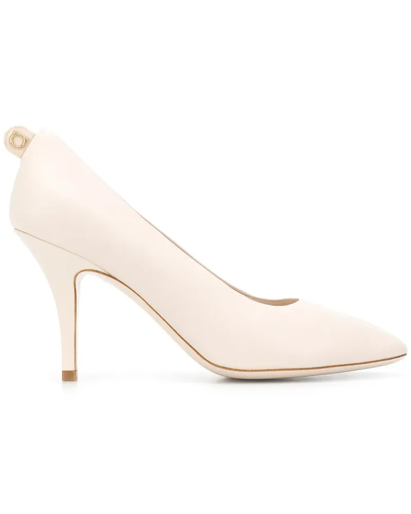 Ferragamo Pumps mit mandelförmiger Kappe - Nude Nude