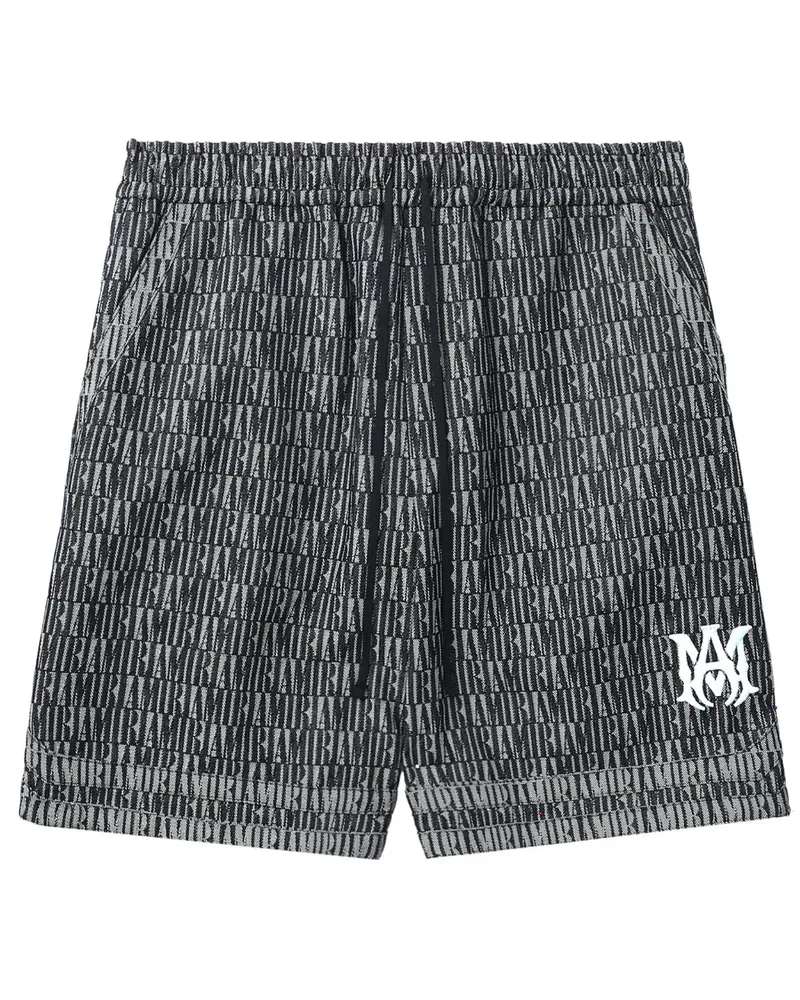 Amiri Shorts mit Logo-Patch - Blau Blau