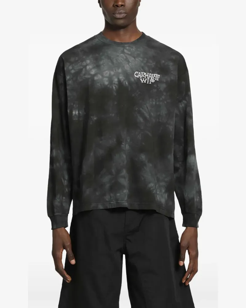 Carhartt WIP Radiate Langarmshirt - Schwarz Schwarz