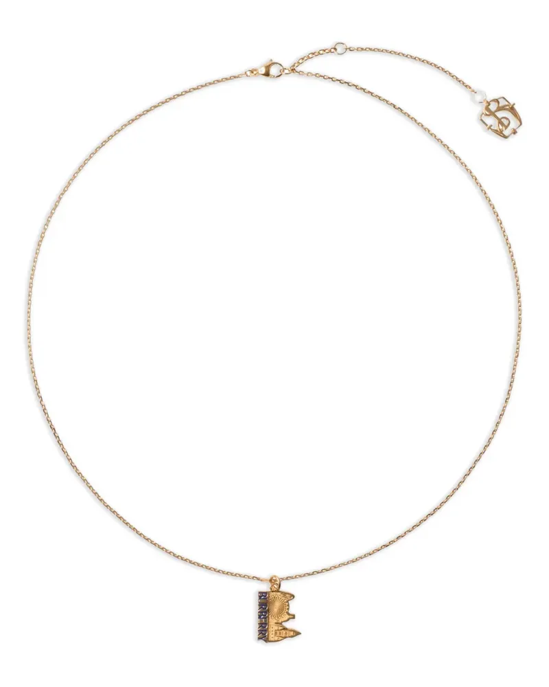 Burberry London Halskette mit Skyline-Anhänger - Gold Gold
