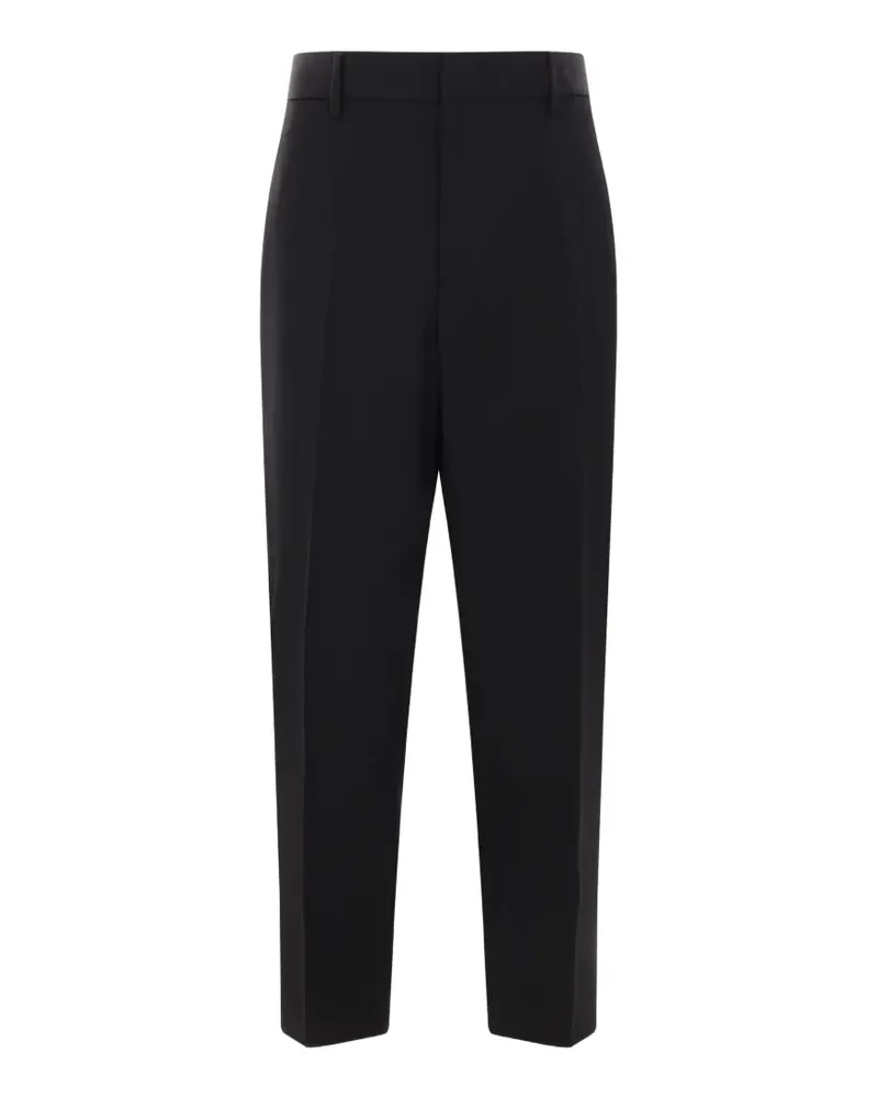 Jil Sander Hose mit Tapered-Bein - Schwarz Schwarz