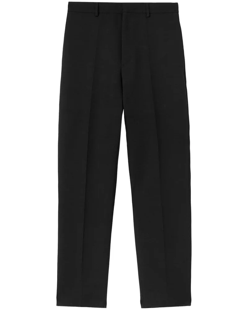 Jil Sander Hose mit Tapered-Bein - Schwarz Schwarz
