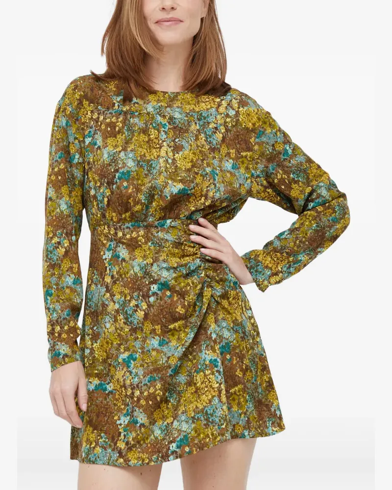 Sisley Kleid mit Print - Grün Grün