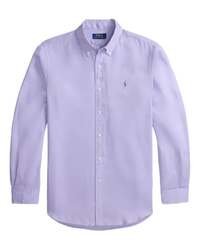 Ralph Lauren Langärmeliges Hemd - Violett Violett