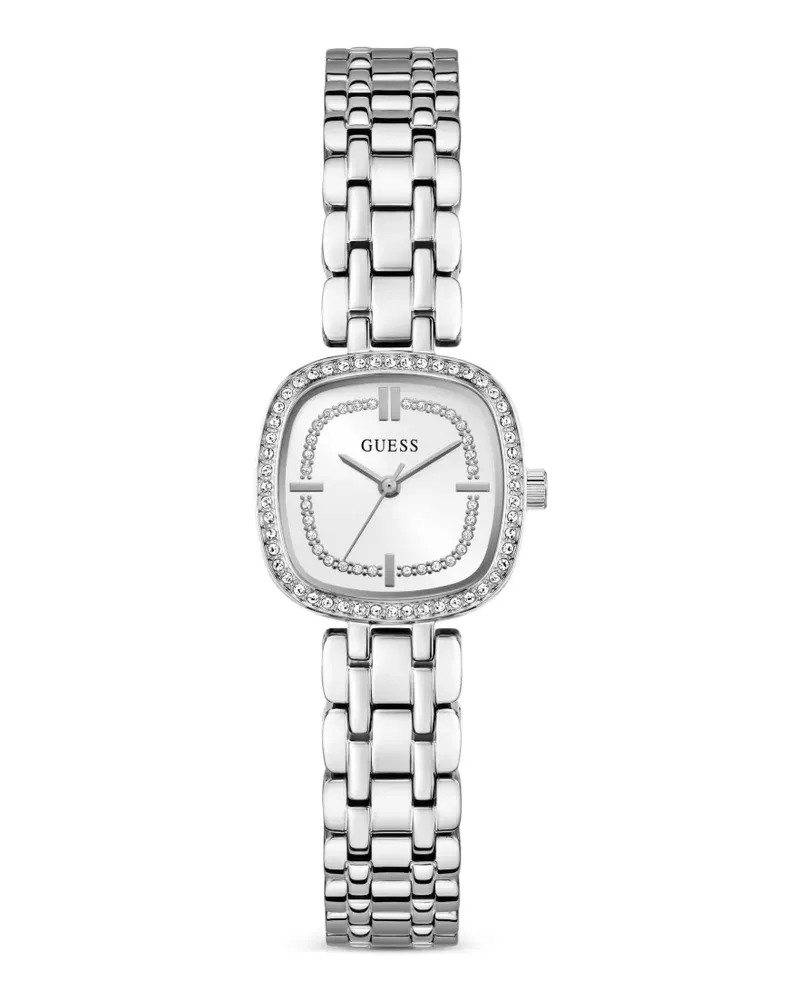 Guess Hazel crystal-embellished 25mm watch - Weiß Weiß