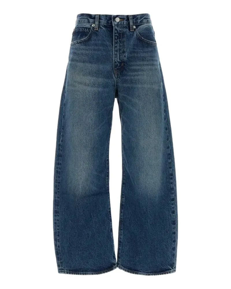 Frame Denim The Bow cropped jeans - Blau Blau