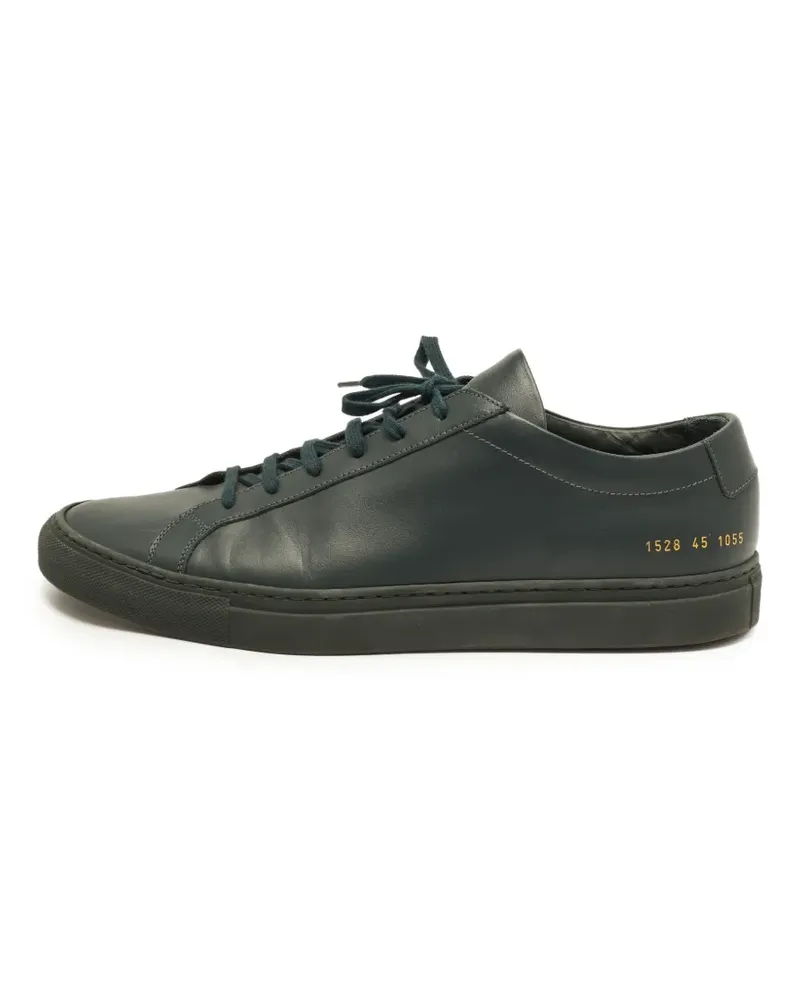 Common Projects Achilles leather low-top sneakers - Grün Grün