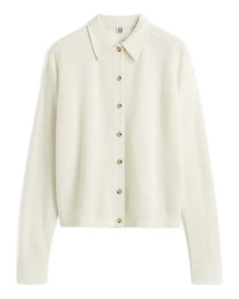 Totême Cardigan aus Kaschmir - Grau Grau