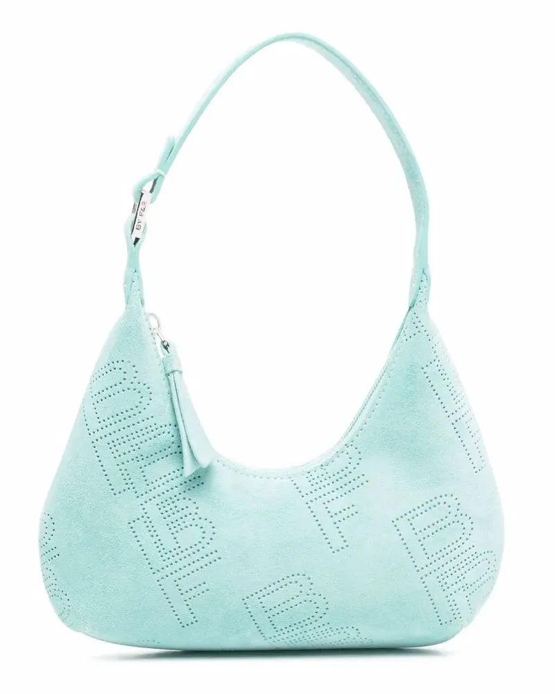 by FAR Perforierte Amber Schultertasche - Blau Blau