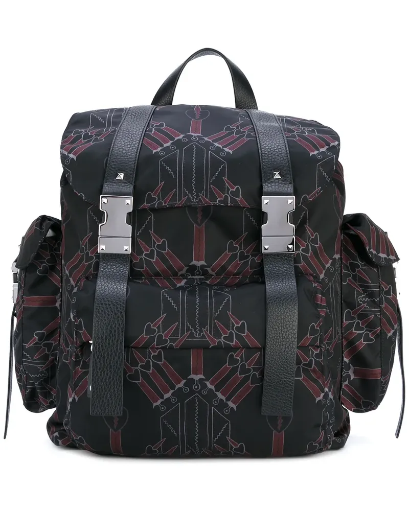 Valentino Garavani Love Blade' Rucksack - Schwarz Schwarz