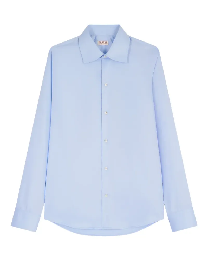 FURSAC Klassisches Hemd - Blau Blau
