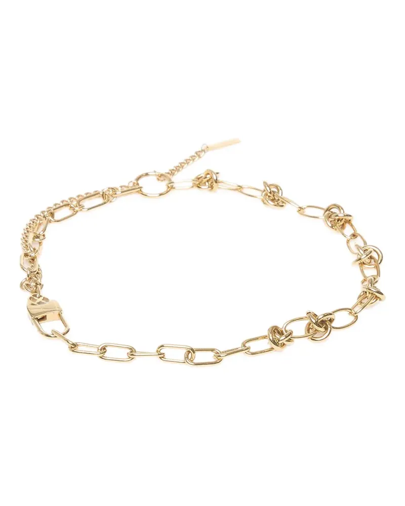 Vitaly Knot chain necklace - Gold Gold