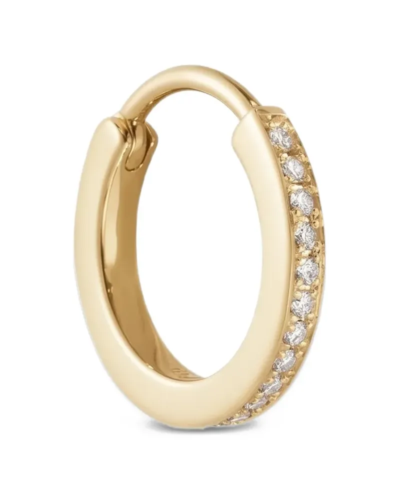 Sophie Bille Brahe Daisy Creole mit Diamant - Gold Gold