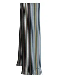 Paul Smith Schal mit Spectrum Stripe-Muster Schwarz