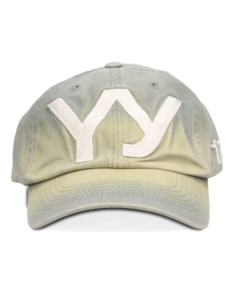 OPEN YY gradient logo-patch cap - Grün Grün