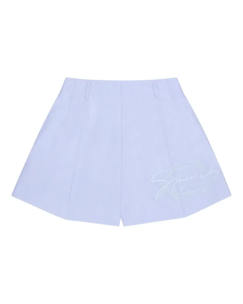 Givenchy Shorts aus Baumwolle mit -Medaillon - Violett Violett