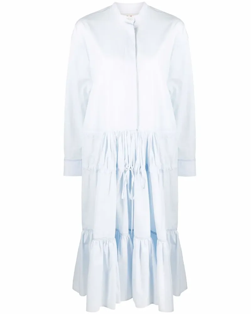 Marni Gestuftes Kleid - Blau Blau
