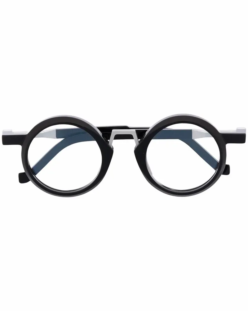 VAVA EYEWEAR Brille mit rundem Gestell - Schwarz Schwarz
