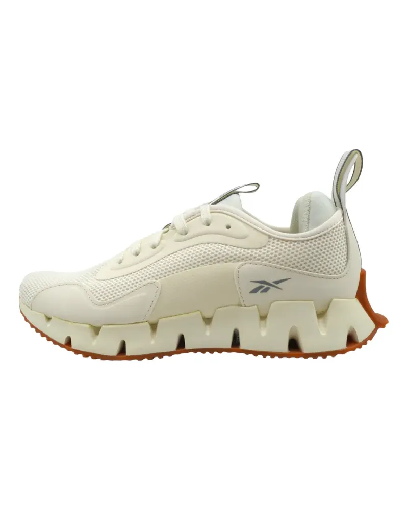 Reebok Zig Dynamica lace-up performance sneakers - Nude Nude