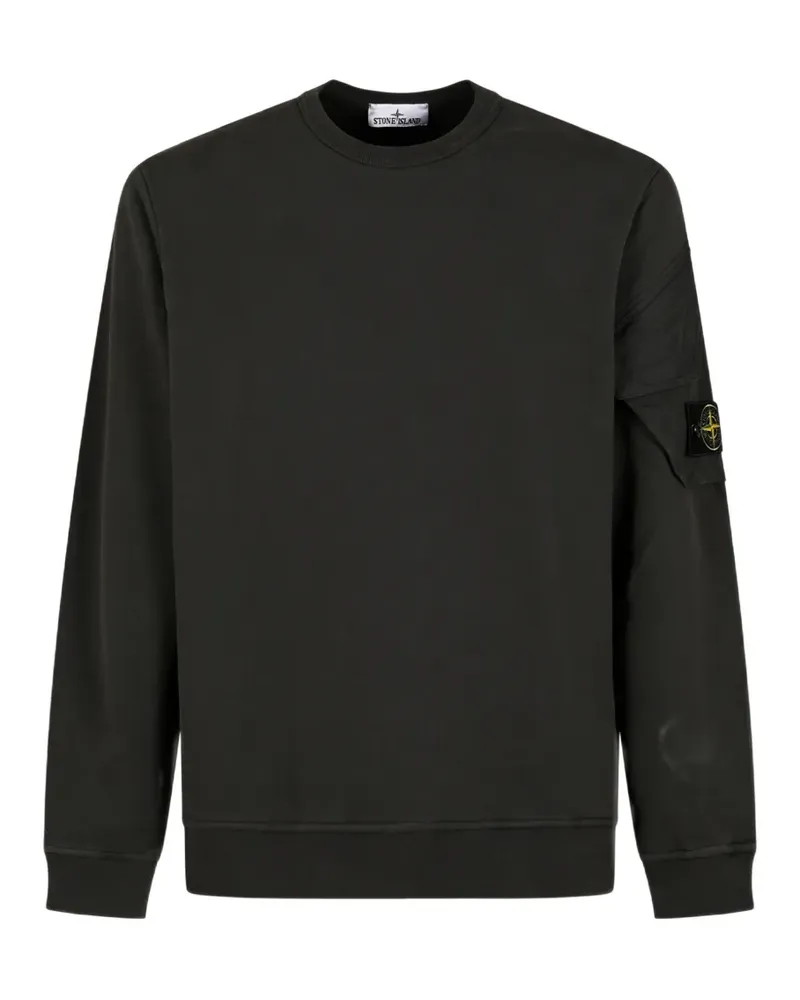 Stone Island 6100015 brushed organic cotton fleece - Grau Grau