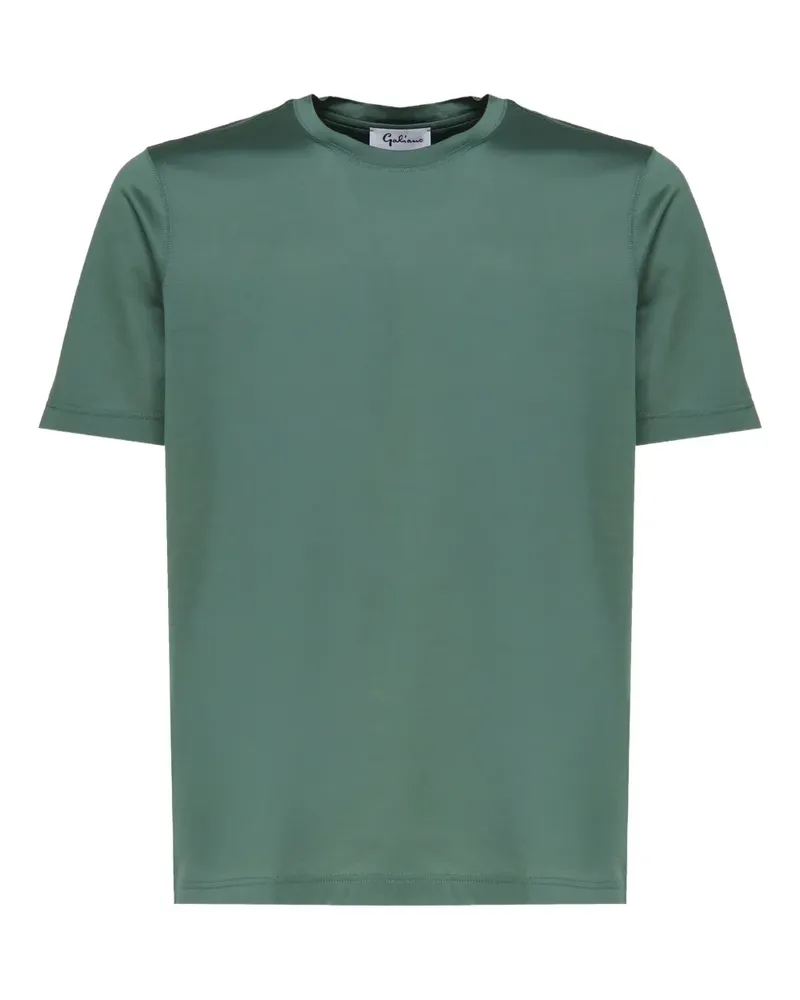 John Galliano short-sleeve crew-neck T-shirt - Grün Grün