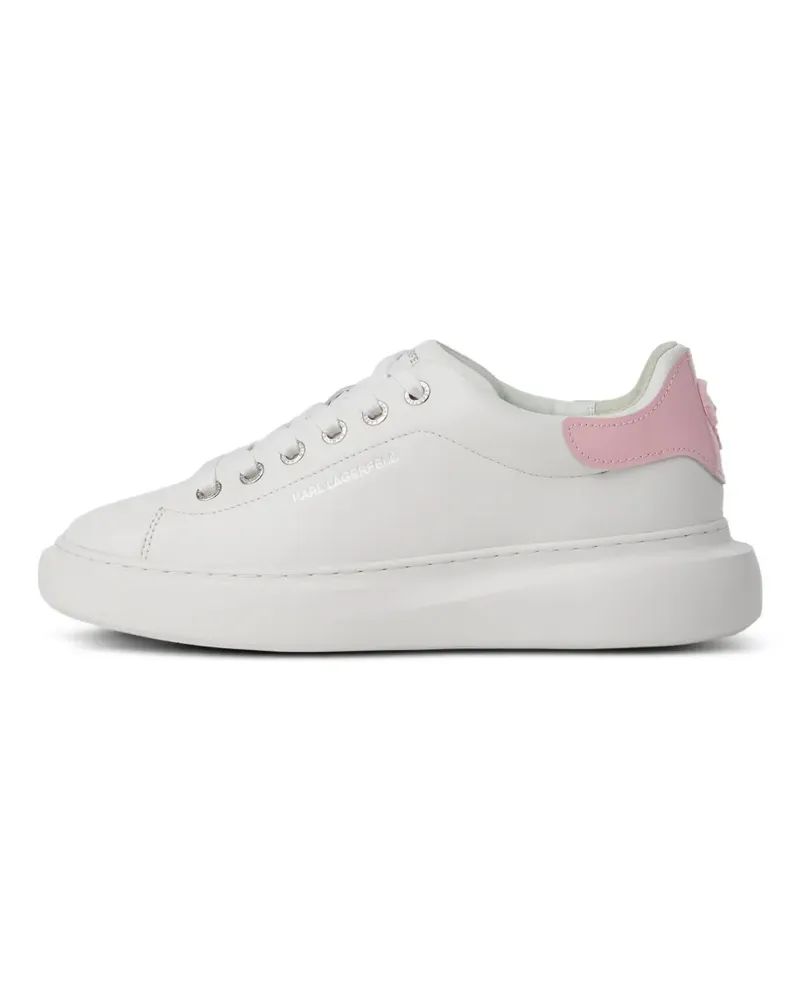 Karl Lagerfeld Kore Ikon Relief Sneakers - Weiß Weiß