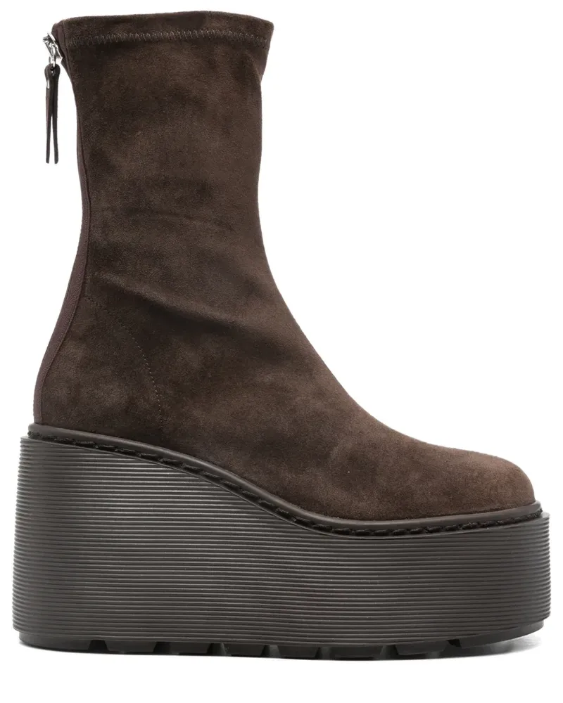 Vic Matié platform zip boots - Braun Braun