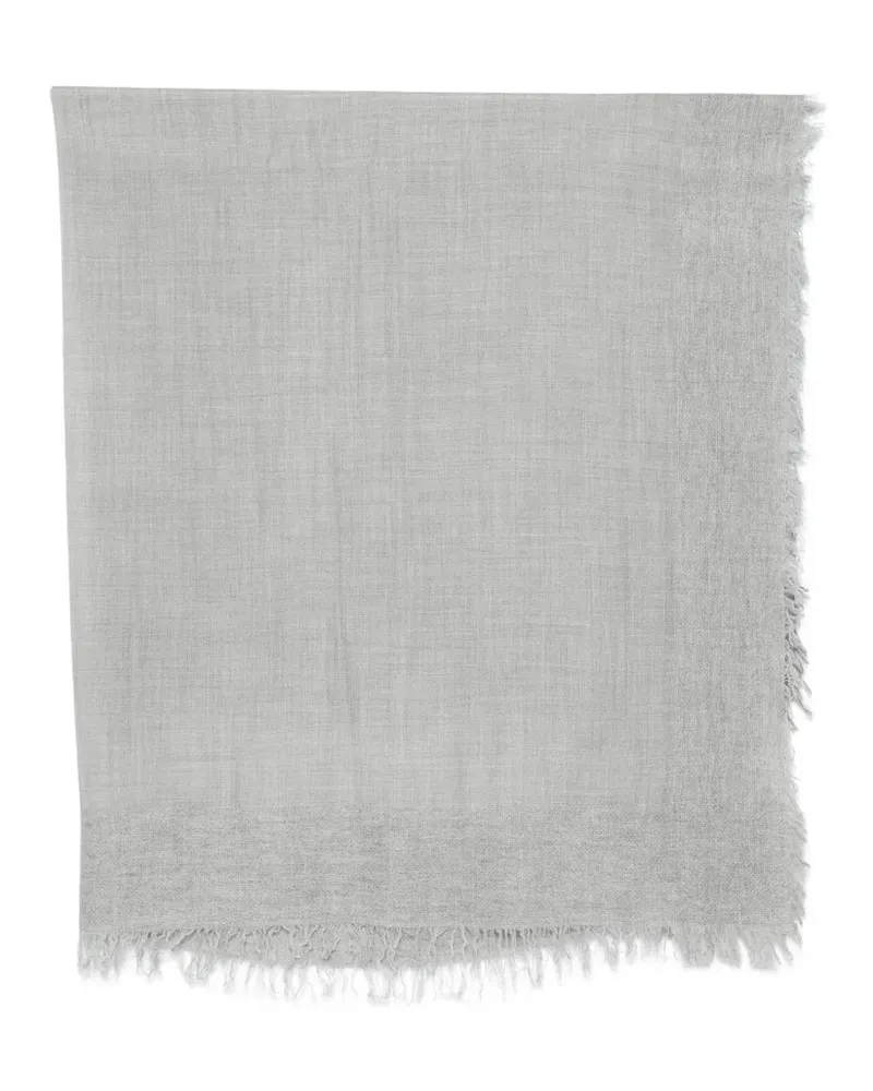 Faliero Sarti frayed-edge scarf - Grau Grau