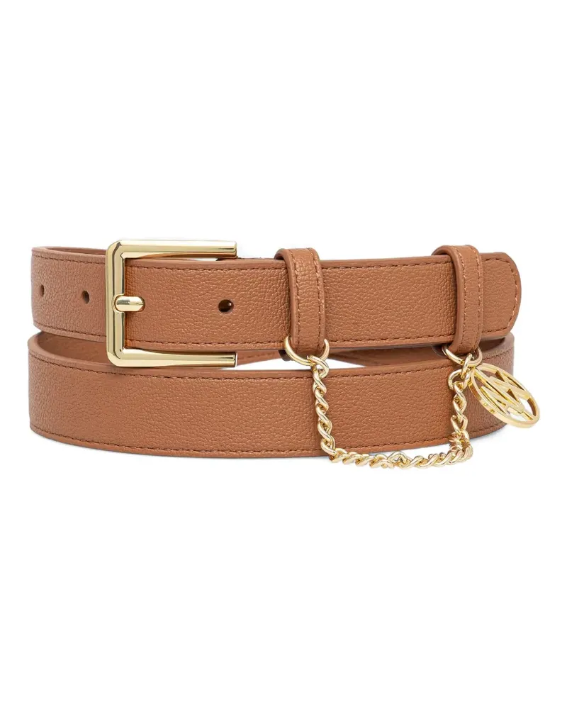 Armani Exchange chain-detail belt - Braun Braun