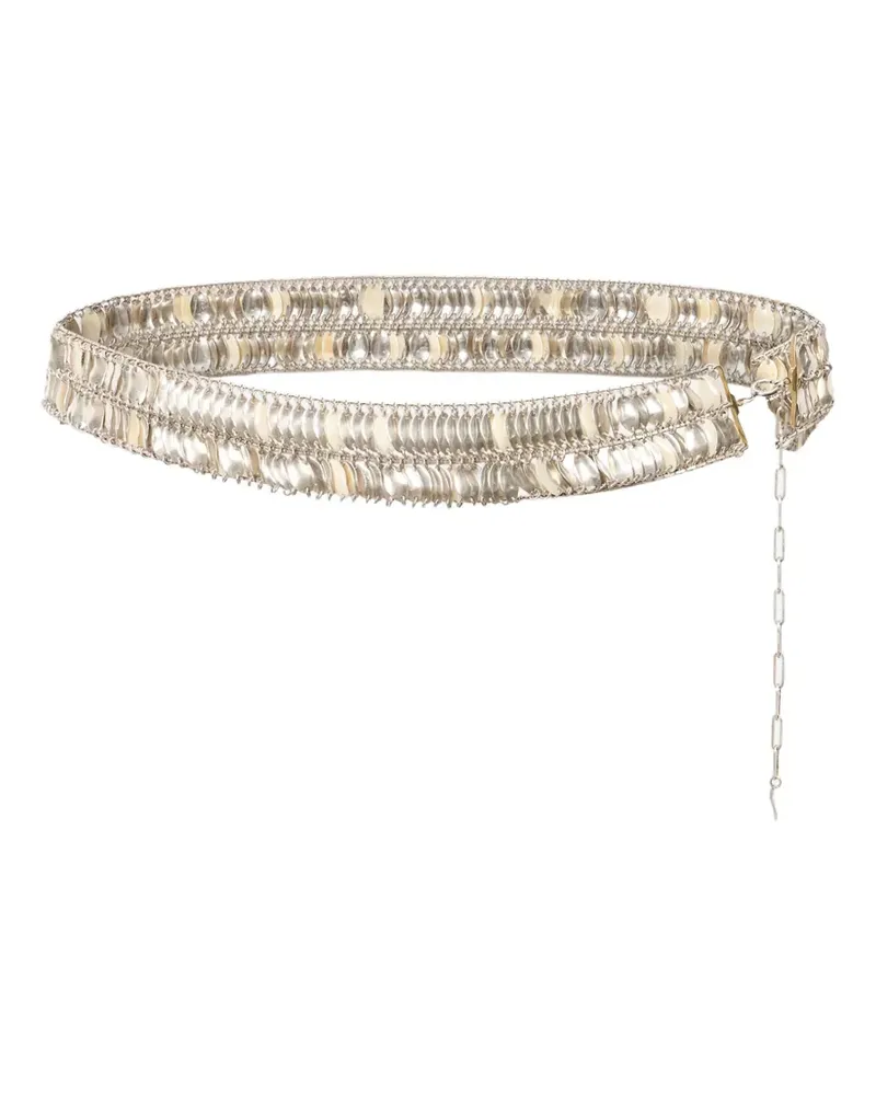 Isabel Marant Kailai Kettengürtel - Silber Silber
