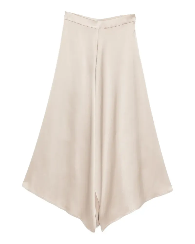 ALYSI cropped palazzo pants - Nude Nude