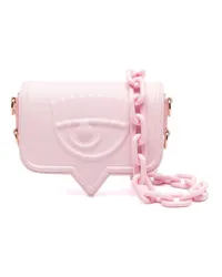 Chiara Ferragni Kleine Eyelike Schultertasche Rosa