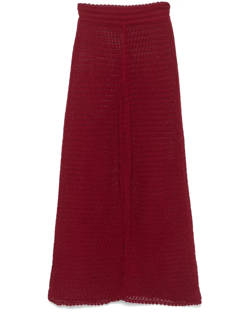Eric Bompard Gestrickte Hose - Rot Rot
