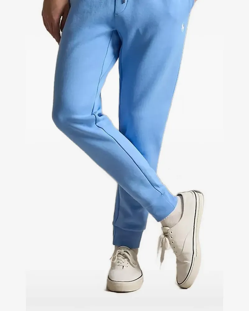 Ralph Lauren logo-embroidered drawstring track pants - Blau Blau