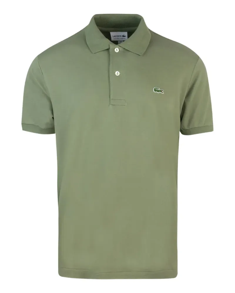 Lacoste logo-patch polo shirt - Grün Grün