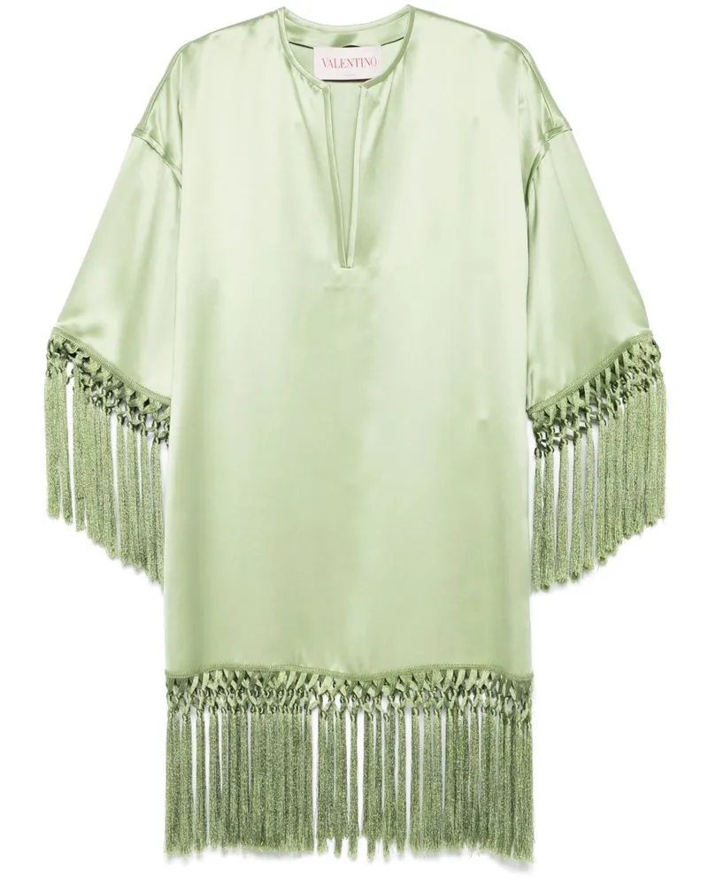 Valentino Garavani Cady Couture Minikleid - Grün Grün