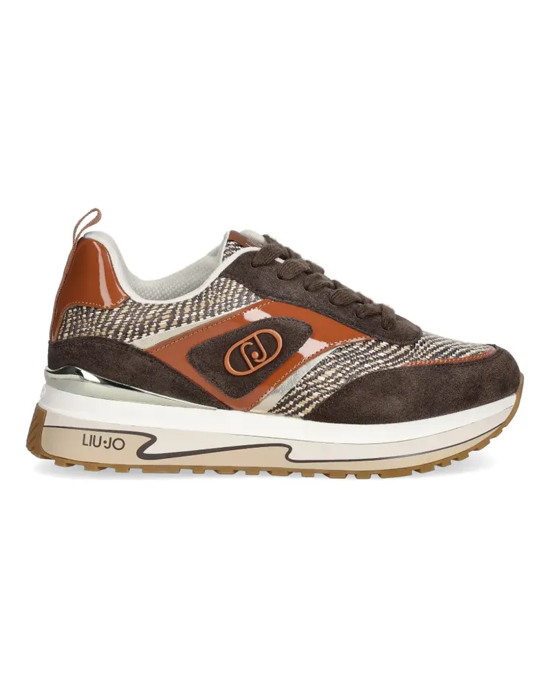 Liu Jo logo-detail sneakers - Braun Braun