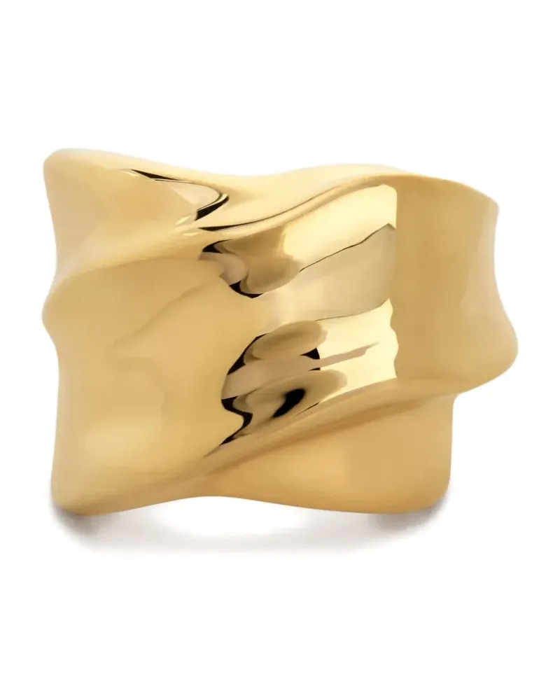 Monica Vinader Nomade Ring - Gold Gold