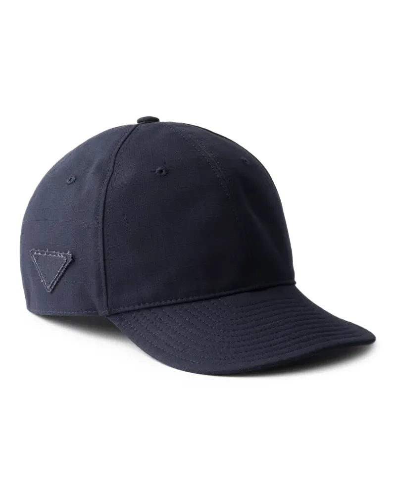Prada Baseballmütze aus technischem Gewebe - Blau Blau