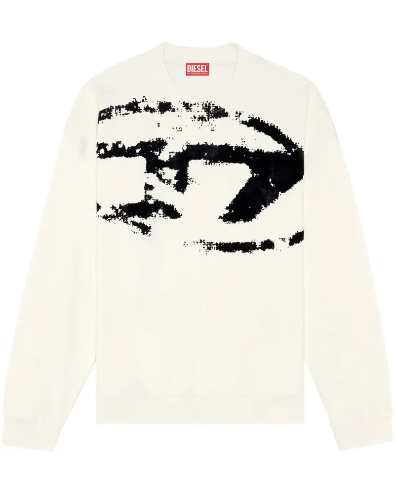 Diesel S-Boxt-N5 Sweatshirt - Weiß Weiß