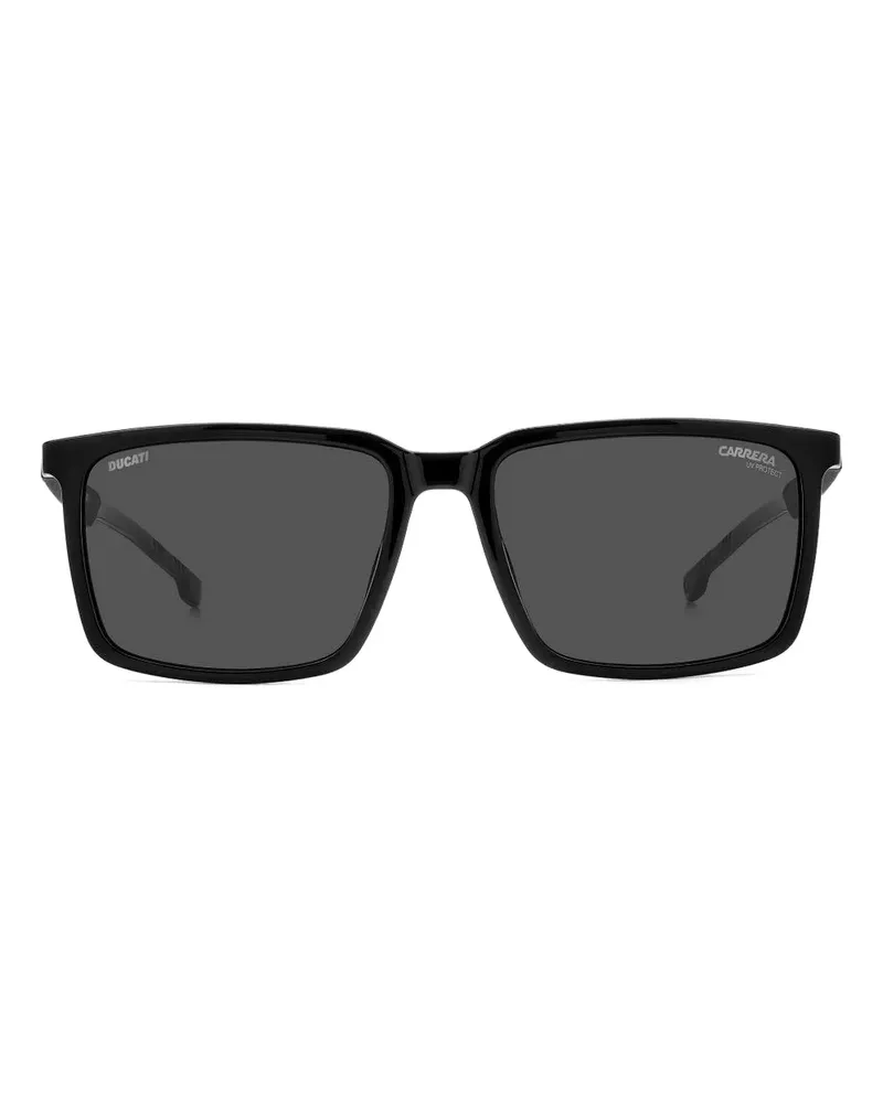Carrera Carduc Sonnenbrille mit eckigem Gestell - Schwarz Schwarz