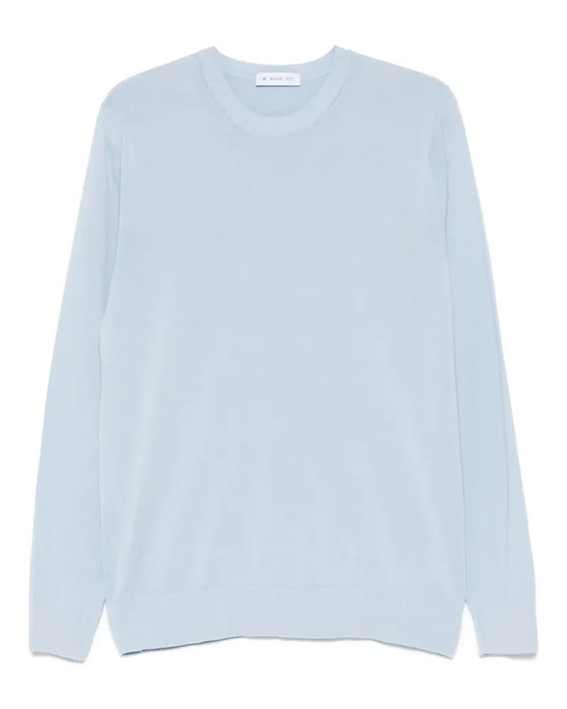 Manuel Ritz Pullover aus Baumwolle - Blau Blau