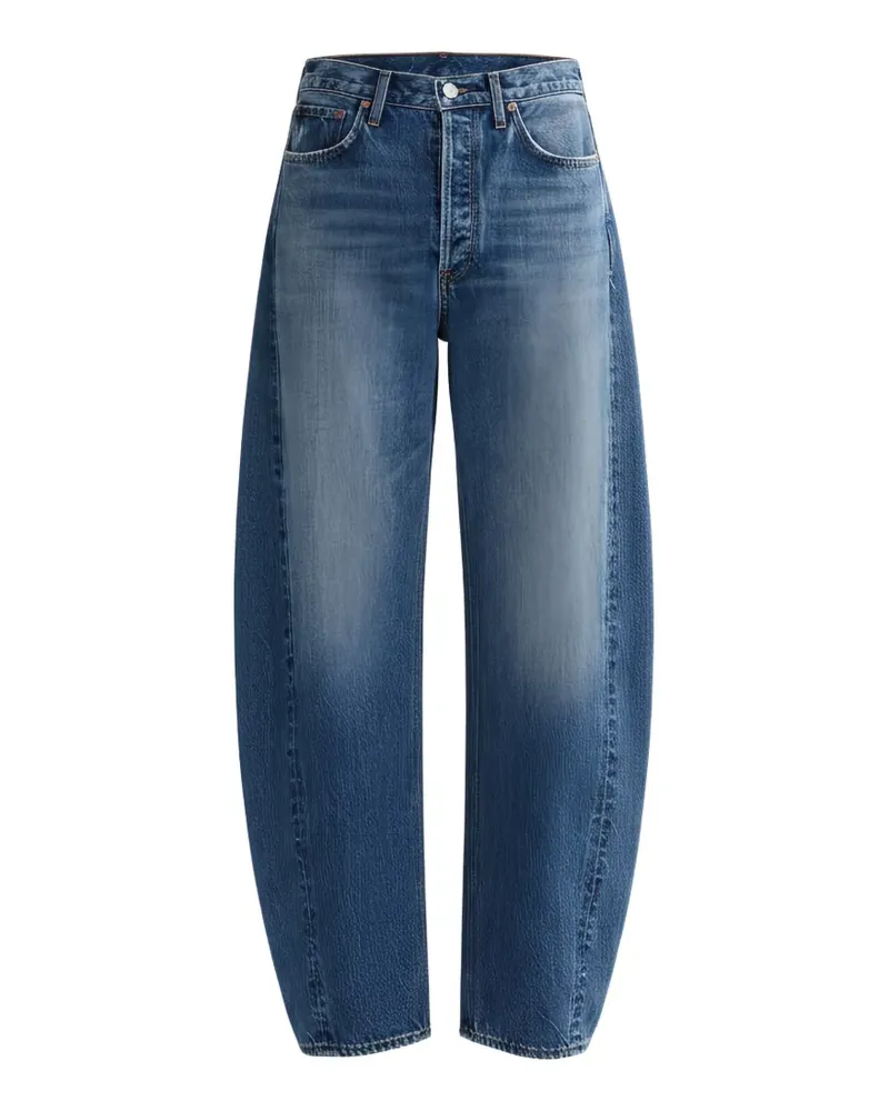 AGOLDE Luna Jeans mit Gürtel - Blau Blau