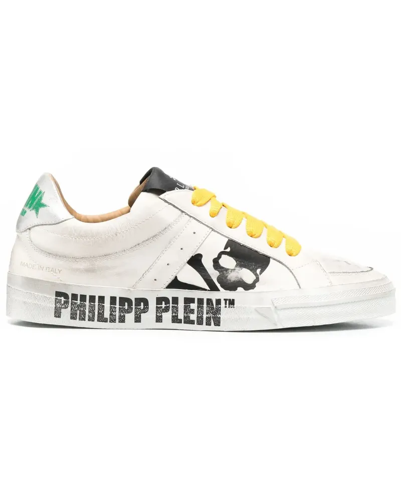Philipp Plein Retrokickz TM Sneakers - Weiß Weiß