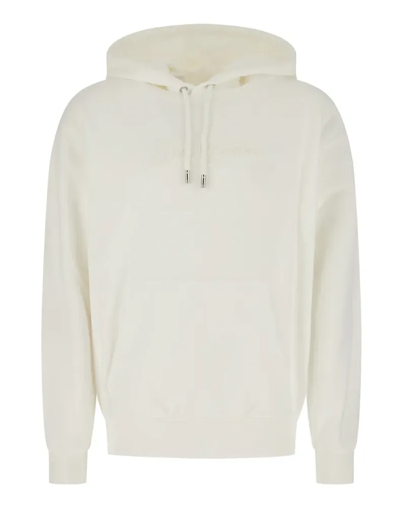 Dolce & Gabbana Hoodie aus Jersey mit Stickerei - Nude Nude