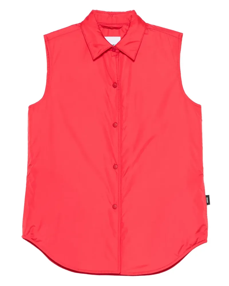 ASPESI Weste mit Druckknöpfen - Rot Rot
