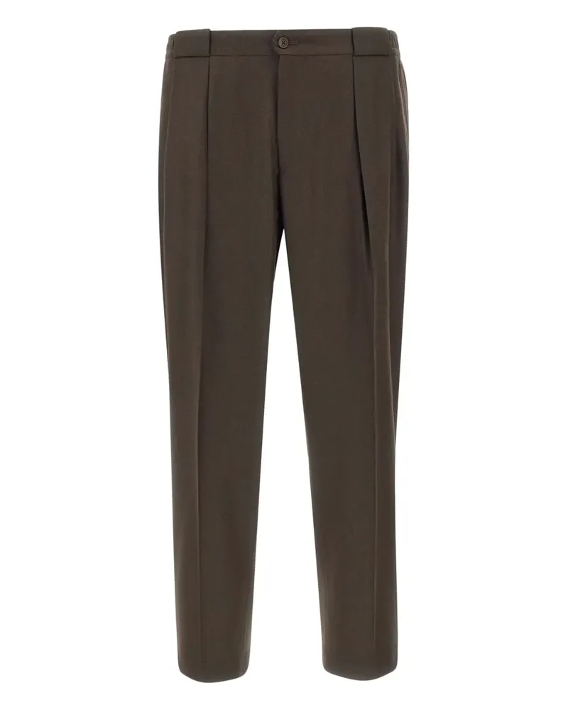 Briglia 1949 Wollhose mit Falten - Braun Braun